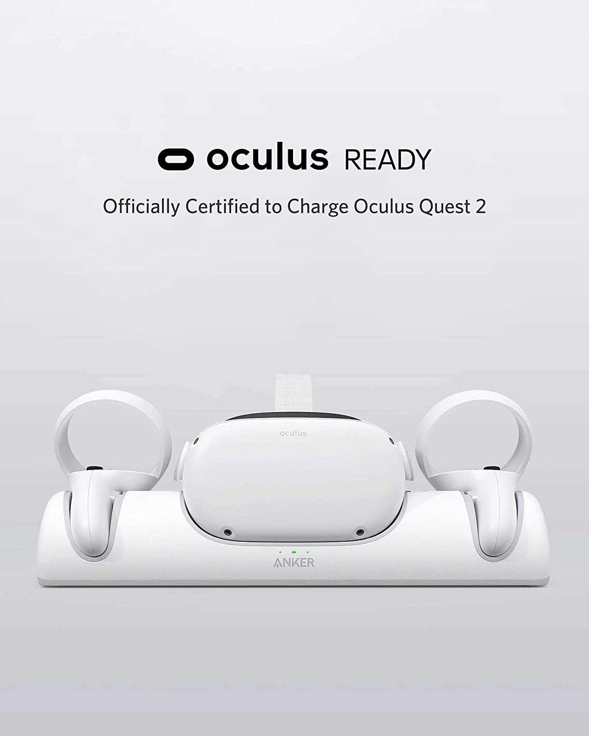 Anker töltő dokkoló szett elemekkel, Oculus Quest 2-höz