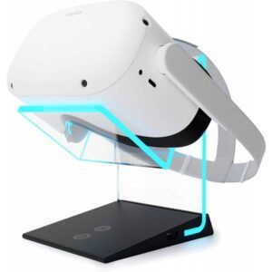 Asterion Aura LED VR szemüveg állvány, Standard VR szemüveg tartó beépített LED világítással