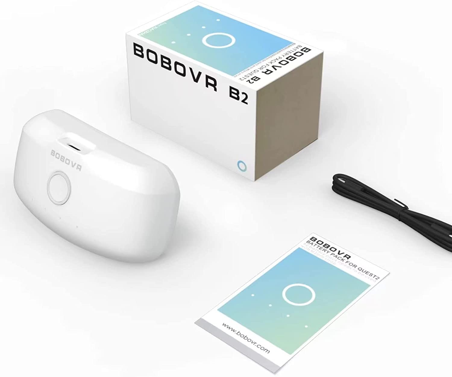 BOBOVR B2 akkumulátor – M2 Pro csere akkumulátor 5200mAh, Oculus Quest 2 tartozék